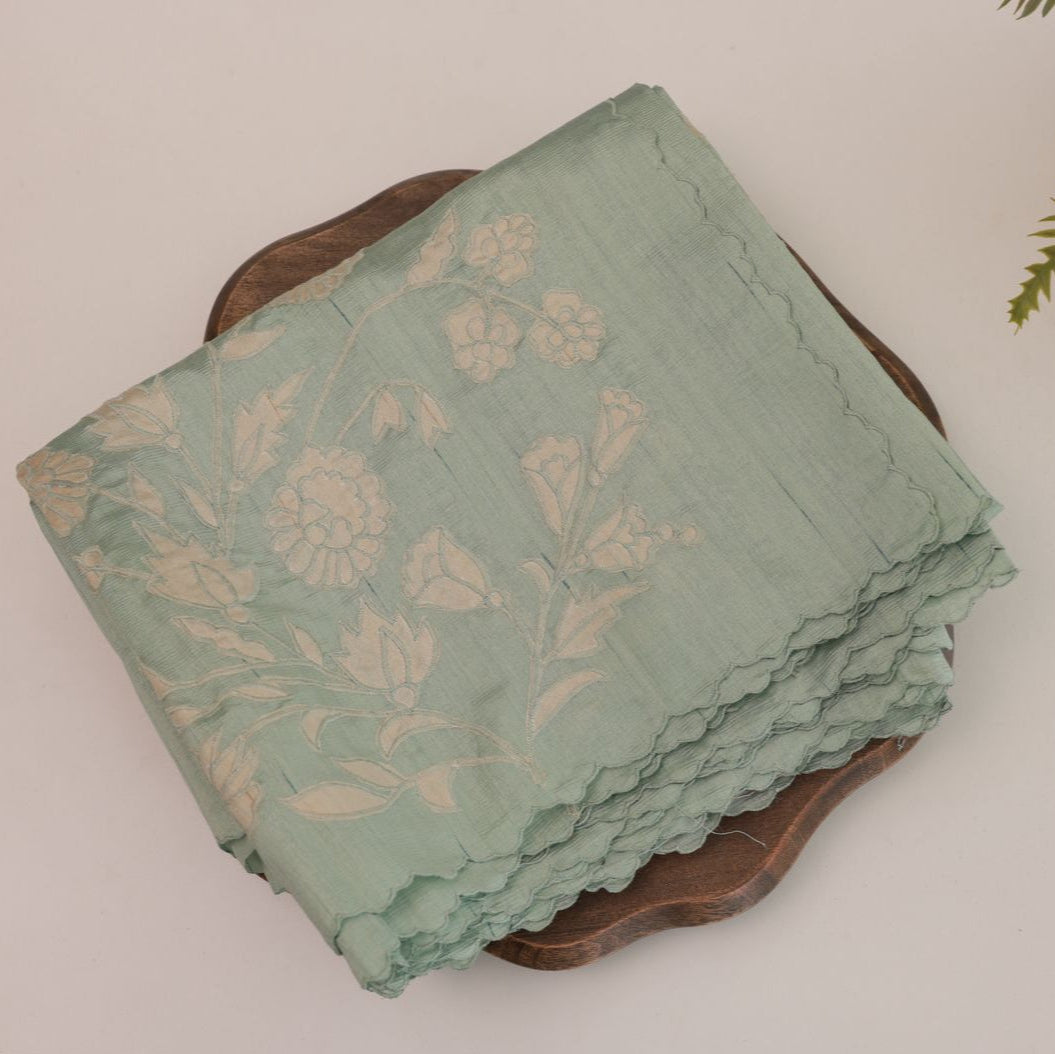Cloud Semi Silk Saree
