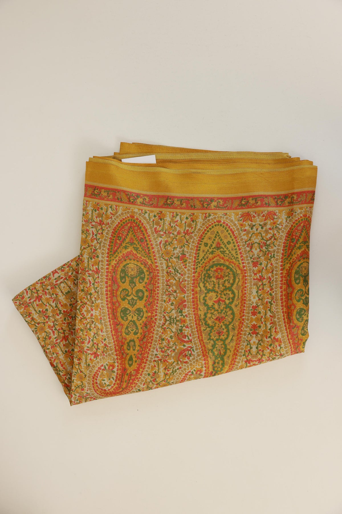 Radiate Elegance in Mustard Splendor