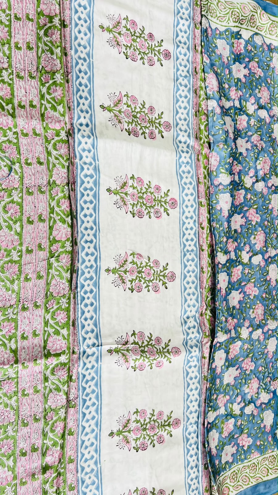 Printed modal saree
