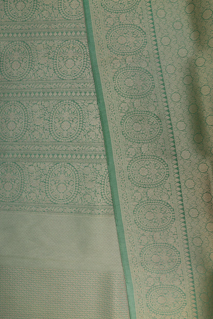 Banarasi Parrot Green Saree