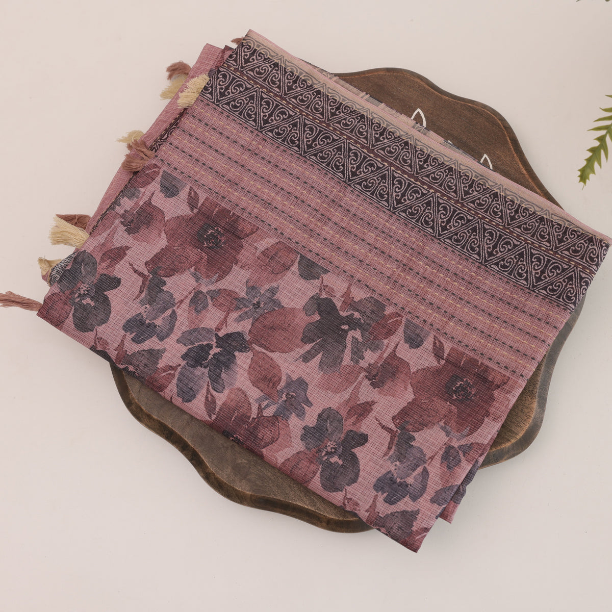 Silky Blush Kota Saree