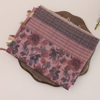 Silky Blush Kota Saree