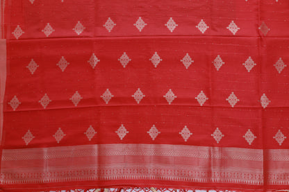 Semi Silk Pine Saree