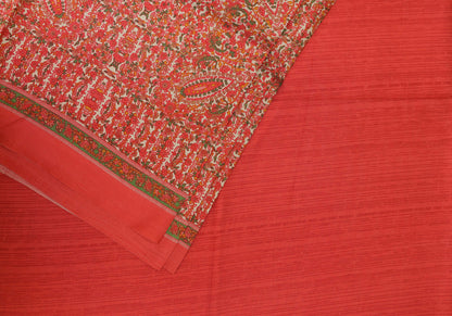 Ruby Printed Semi Silks