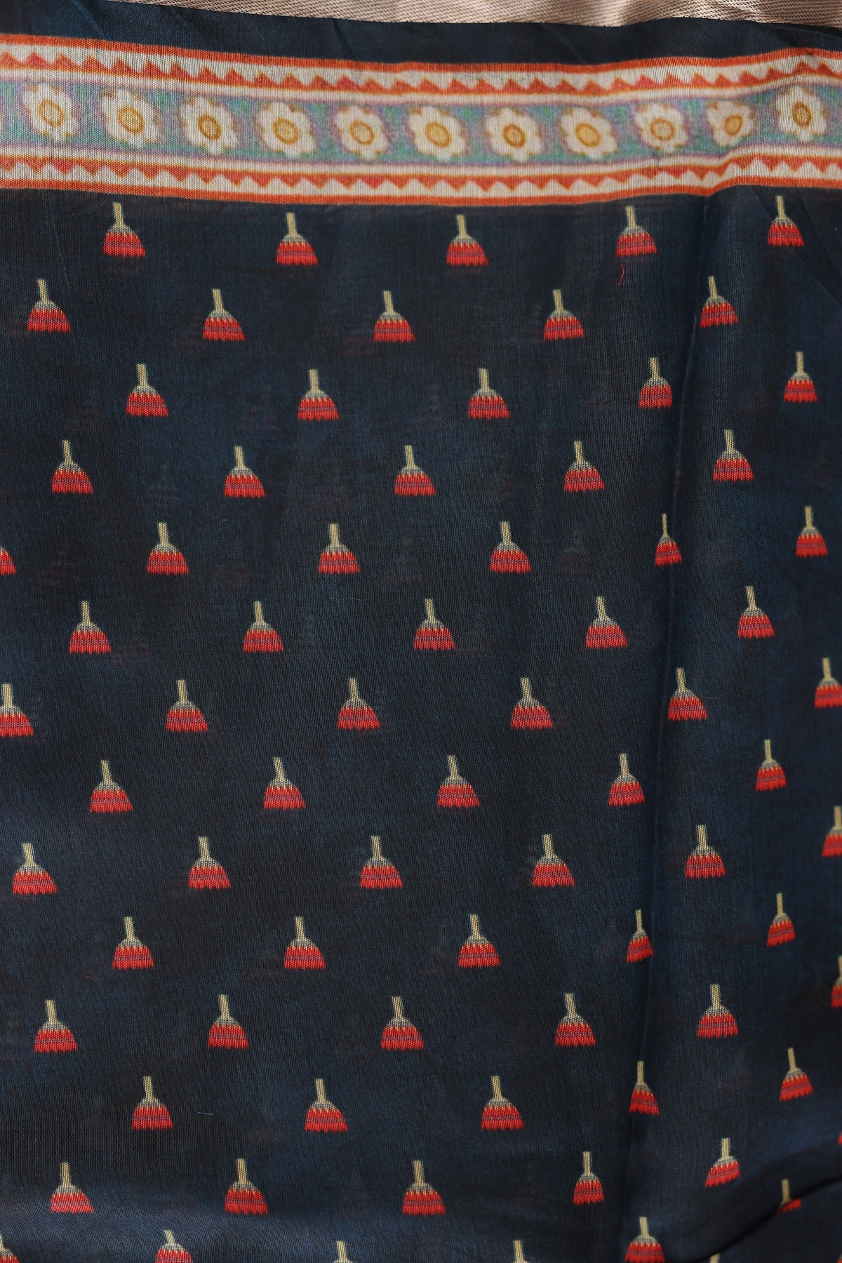 Chanderi Plum Saree