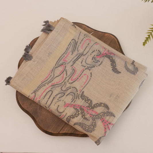 Chanderi Sand Saree