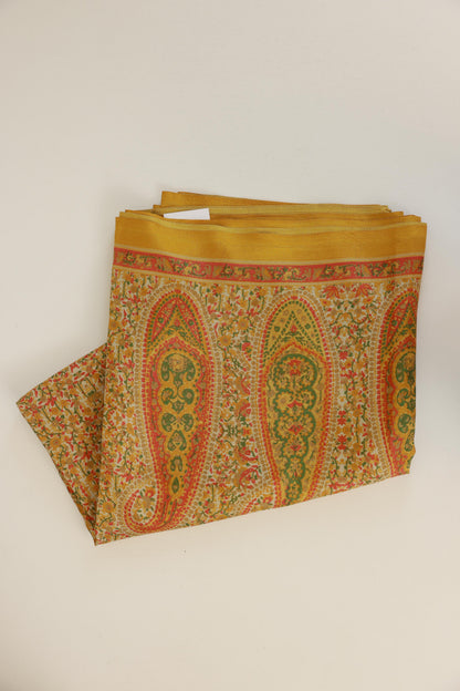 Radiate Elegance in Mustard Splendor