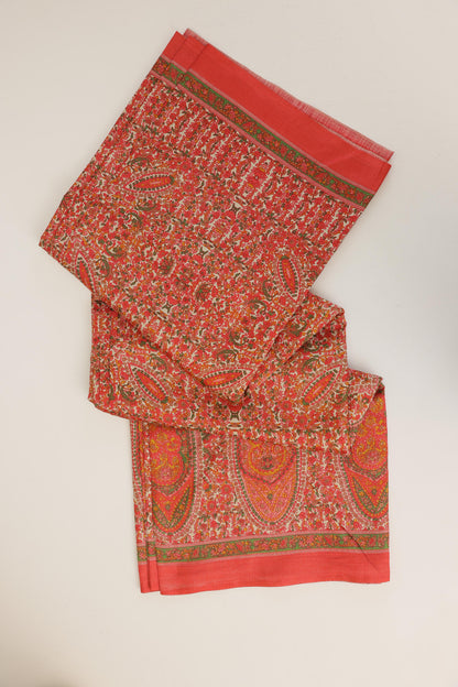 Ruby Printed Semi Silks
