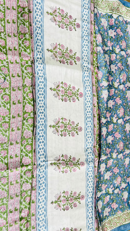 Printed modal saree