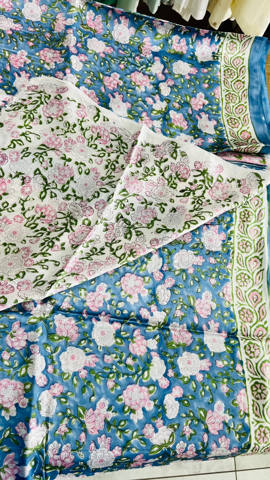 Printed modal saree